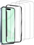 BLEUM CADE 3Pack Screen Protector for iPhone 16 Plus with Installation Frame,