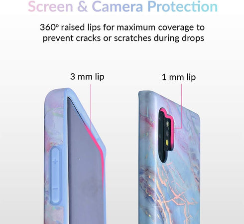 VELVET CAVIAR Marble Case for Samsung Galaxy Note 10+ Plus - Cute Protective Phone Cases for Women