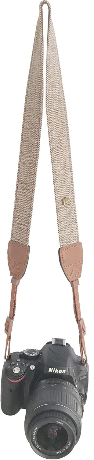 Vintage Soft Camera Neck Shoulder Strap for All DSLR/Nikon/Canon/Sony/Olympus/Pentax for Men/Women