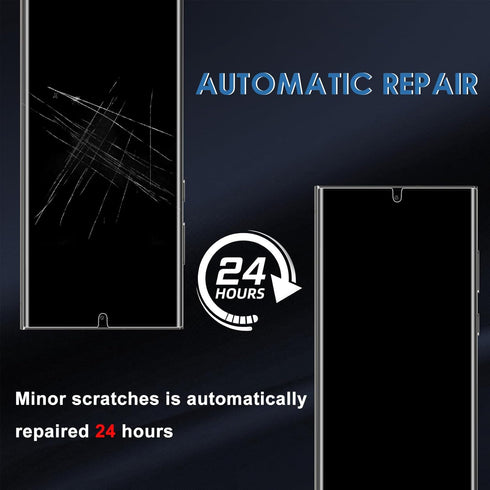 [2+2 Pack Flexible TPU Privacy Screen Protector for Samsung Galaxy S24 Ultra, Anti-Spy Tempered Glass Film