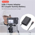 King Ma Dummy Battery NPFW50/ENEL15/LPE6/NP-FZ100/LPE8/NP-W126, Decoded Replacement with Type-C Power Adapter Cable for