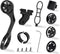 Out Front Bike Combo Mount for Garmin Edge Wahoo Elemnt Computer, Extended Cycling Mount for Bryton Cateye GoPro