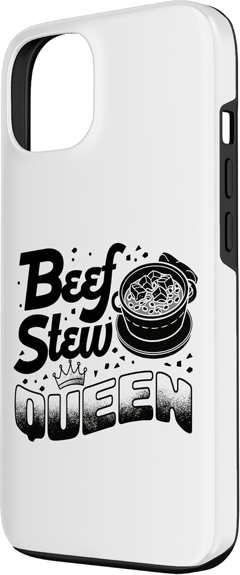 Beef Stew Meat Lover Hearty Comfort Meal Designs 13 Beef Stew Queen Beef Stew Meat Lover Queen Case for iPhone