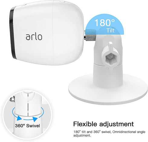 HOLACA Screwless Wall Mount Kit for Arlo Cameras - Easy to Install, No Tools Needed, Strong Adhesive Mount