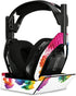 MightySkins Carbon Fiber Skin - Aqua Paint for Astro A50 Wireless Headphones + Base Station (Gen 4) | Durable Finish