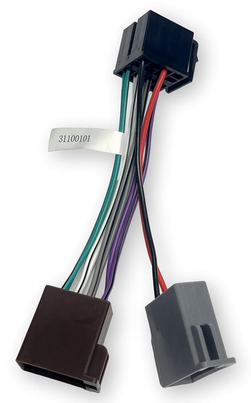 ASA Electronics 31100101 Wire Harness for Jensen Radios JHD22, JHD40BT, JHD12, JHD62, JHD1130, JHD1635BT