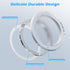 imluckies Magnetic Base Compatible with PopSocket Phone Grips and MagSafe iPhone Series Case, Thin & Light Portable