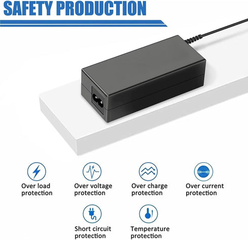Dysead 12V 3A 16-Channel 1080p Adapter Charger Compatible with DVR Surveillance System Power