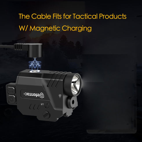 USB Magnetic Charging Cable for Tactical Products with Magnetic Charging