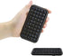 Wireless Bluetooth Keyboard, Ultra Slim Silent Mini Rechargeable Portable Pocket Keyboard, Travel Size Handheld 49 Keys