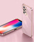 Compatible with Galaxy A32 5G Case - Cute Full Camera Lens Protection & Electroplate Shockproof Edge
