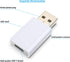 USB to USB C Adapter USB-C Female to USB Male Compatible with Apple MagSafe Watch 7/8/9/SE, iPhone 15, iPad, Galaxy