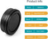 Camera Body Cap and Lens Rear Cap Cover Replacement Set for Olympus OM Mount Cameras and Lens,2 Sets