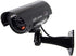 F FINDERS&CO Dummy Security Camera, Fake CCTV Surveillance System with Realistic Red Flashing Lights for Indoor Outdoor