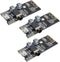 HiLetgo 3pcs M28 Wireless Bluetooth MP3 Audio Receiver Board, Bluetooth 4.2 Lossless Decoder, Wireless Stereo Sound