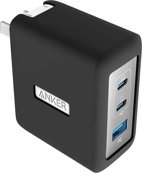 Geiomoo Soft Silicone Case for Anker Nano 100W Charger, Flexible Scratch Resistant Cover