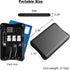Data Cable Box with Wireless Charger, Multi-Type Charging Cable Converter, Wireless Charger Adapter, Phone Holder