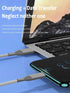 USB C Cable 26FT 1Pack,Extra Long USB-A to USB-C Cable Braided Fast Charger Cord Compatible with iPhone 15,Sony PS5,Samsung Galaxy S24 S23 S22,A15,Note 9 Plus,OnePlus 10 Pro,Nintendo Switch,Moto(Grey)
