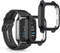 kwmobile Case for Garmin Venu Sq 2 Music/Sq 2, 2X TPU Silicone Fitness Tracker Cover (Black)
