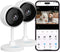 litokam Indoor Camera, 2K Security Camera for Home with Night Vision, Pet Camera, Motion Detection, 2-Way Audio, Works