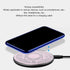 20W Charging Pad with Breathing Light Effect, Sakura Desktop Fast Charging Power for Phones Tablets Headphones