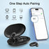 Invisible Sleep Wireless Earphone, Sleeping Earbuds for Side Sleepers with Built-in Mic, Type-C Fast Charging Case