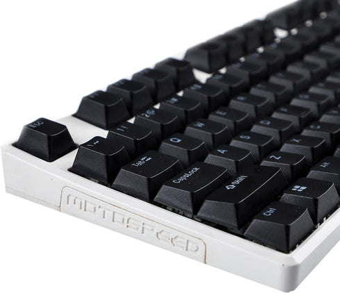 Black White Cherry Profile PBT Double Shot 104 108 ANSI ISO Top Print Shine Through Translucent Backlit Keycap for MX