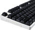 Black White Cherry Profile PBT Double Shot 104 108 ANSI ISO Top Print Shine Through Translucent Backlit Keycap for MX