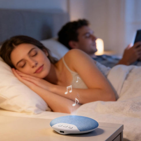 Generic Sleep Pillow Speaker | White Noise Wireless Pillow Speaker - Flat Bone Conduction Headphones,for Kids Side