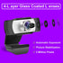 Bocodow 1080p Hd Webcam with Microphone, Wide Angle USB Computer Camera for Pc Mac Laptop, Plug and Play