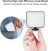 LED Video Light with 3 Cold Shoe, PULUZ Dimmable Video Splicing Fill Light for Canon Nikon Sony DSLR
