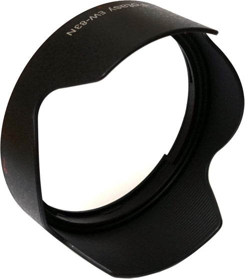 RF 24-105mm F4L Lens Hood - EW 83N Petal Bayonet Mount Shade, Reversible Non-Glare Finish for Canon Lens
