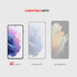 ZUSLAB Wallet Case for Samsung Galaxy S21 5G, Shockproof Anti Scratch Cover with Card Holder and Screen Protector