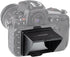 Camera LCD Sun Shade Sun Hood Camera LCD Viewfinder Professional Optical Sunshade
