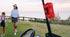 co2CREA Portable Speaker Mount for Most Bluetooth Speakers, Adjustable Strap Attachment for Golf Cart Railing, Red