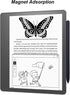 Stylus Pen Replacement for Kindle Scribe, 4096 Levels Pressure Sensitivity, Magnetic Absorption Function (Black)