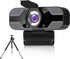 Jinpei 2K QHD Webcam with Privacy Cover, Microphone, Web Computer Camera, Plug and