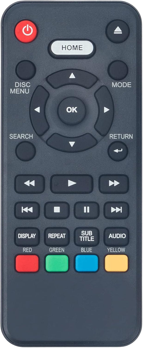 NC092 NC092UL Replacement Remote Control for Sanyo Blu-Ray Disc Player FWBP506FF FWBP507FF FWBP505F
