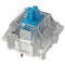 GATERON KS-9 Blue Clicky Keyboard Switches, RGB LED 3 Pin Key Switches Compatible for MX Mechanical Keyboard (35PCS)