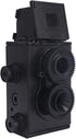Tangxi 35MM Dual Lens Film Camera, Vintage Retro TLR, DIY Assembly, Waist Level