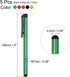 MECCANIXITY 5pcs Stylus Pens for Touch Screens Universal Capacitive Stylus Pencil for Phone Tablet All Capacitive Touch Screen Device, Black Gold Purple Red Green