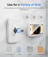 LC-dolida Waterproof Shower Phone Holder Case Mount for Bathroom, 480 Rotation, Compatible with iPhone 15 14 13 12 11