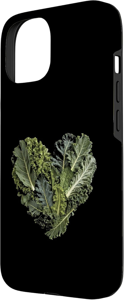 Kale Heart Design 15 Vegetable Kale Heart Case for iPhone