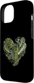 Kale Heart Design 15 Vegetable Kale Heart Case for iPhone