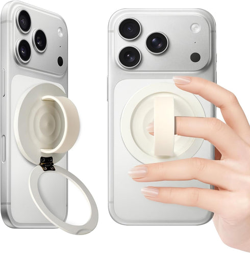 Kovesayi Upgraded Magnetic Phone Grip&Phone Stand, Liquid Silicone Soft and Portable Phone Ring,