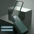 MATEPROX Clear Slim Case for Samsung Galaxy S22 Plus, Shockproof Bumper Cover for Samsung S 22+ 5G, Pine Green