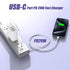StinkLight 4-Port 40W 17/17 Air/16e/16 Pro/16 Max/15/14/13/12,iPad USB Fast Charging Block, Charge Adapter for iPhone