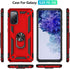Galaxy S20 FE Case with HD Screen Protector, Military Grade Car Mount Kickstand Hybrid Hard PC Soft TPU Shockproof