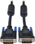 Tripp Lite DVI-I Dual Link Digital and Analog Monitor Cable (DVI-I M/M), 6-ft., 2560 x 1600, Black (P560-006-DLI)