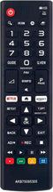 AKB75095305 Replacement Remote for LG Smart TV, Fits AKB75095304, AKB75095306, AKB75095308, 43UK6950PLB, 50UK6950PLB